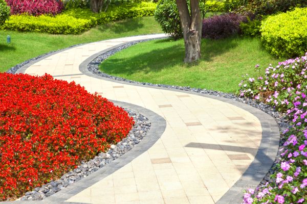 Garden Walkway Installation in Olathe